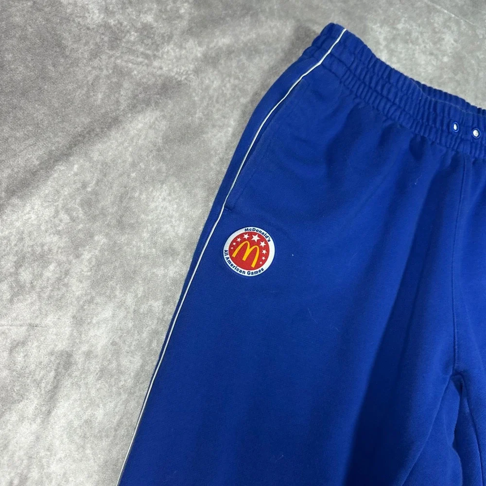Adidas McDonalds All American Games Track Pants Mens XLT Blue Joggers Athleisure